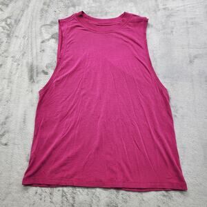 Lululemon All Yours Tank Top Womens 4 Pink Ripened Raspberry Muscle Tee Workout